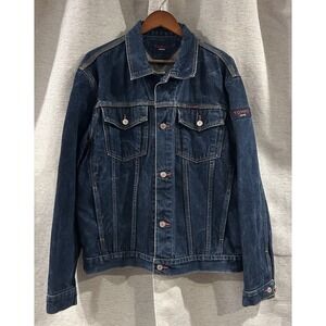 Tommy Jeans Rinse Wash Denim Jacket‎ 90s Size XL